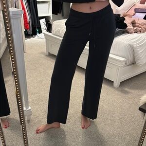 TNA Black Waffle Lounge Pants